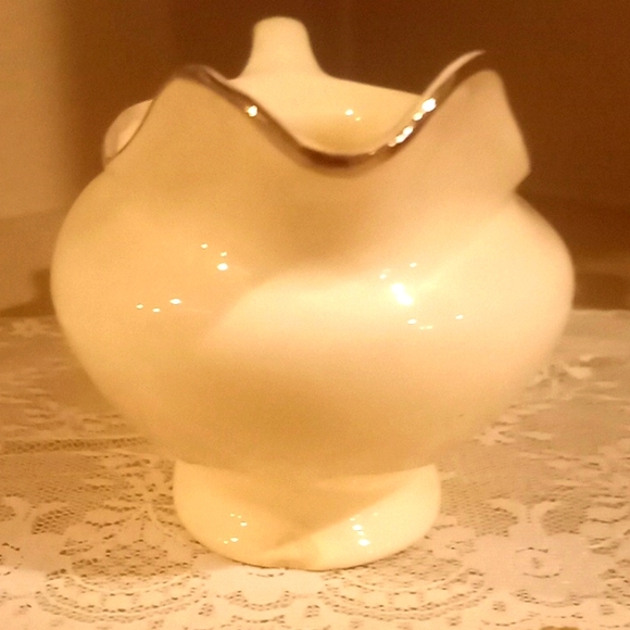 Vintage Universal Cambridge Iris Camwood Ivory- Gravy boat & platter - Picture 4 of 13